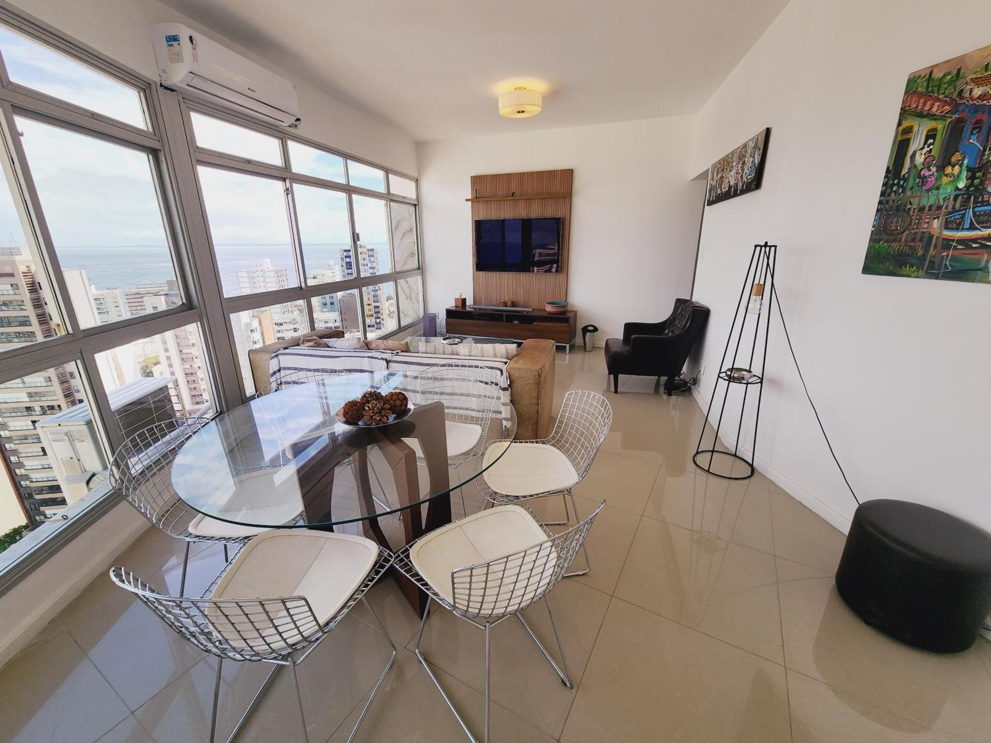 Luxury Surround Sea View Apartment Salvador Bagian luar foto