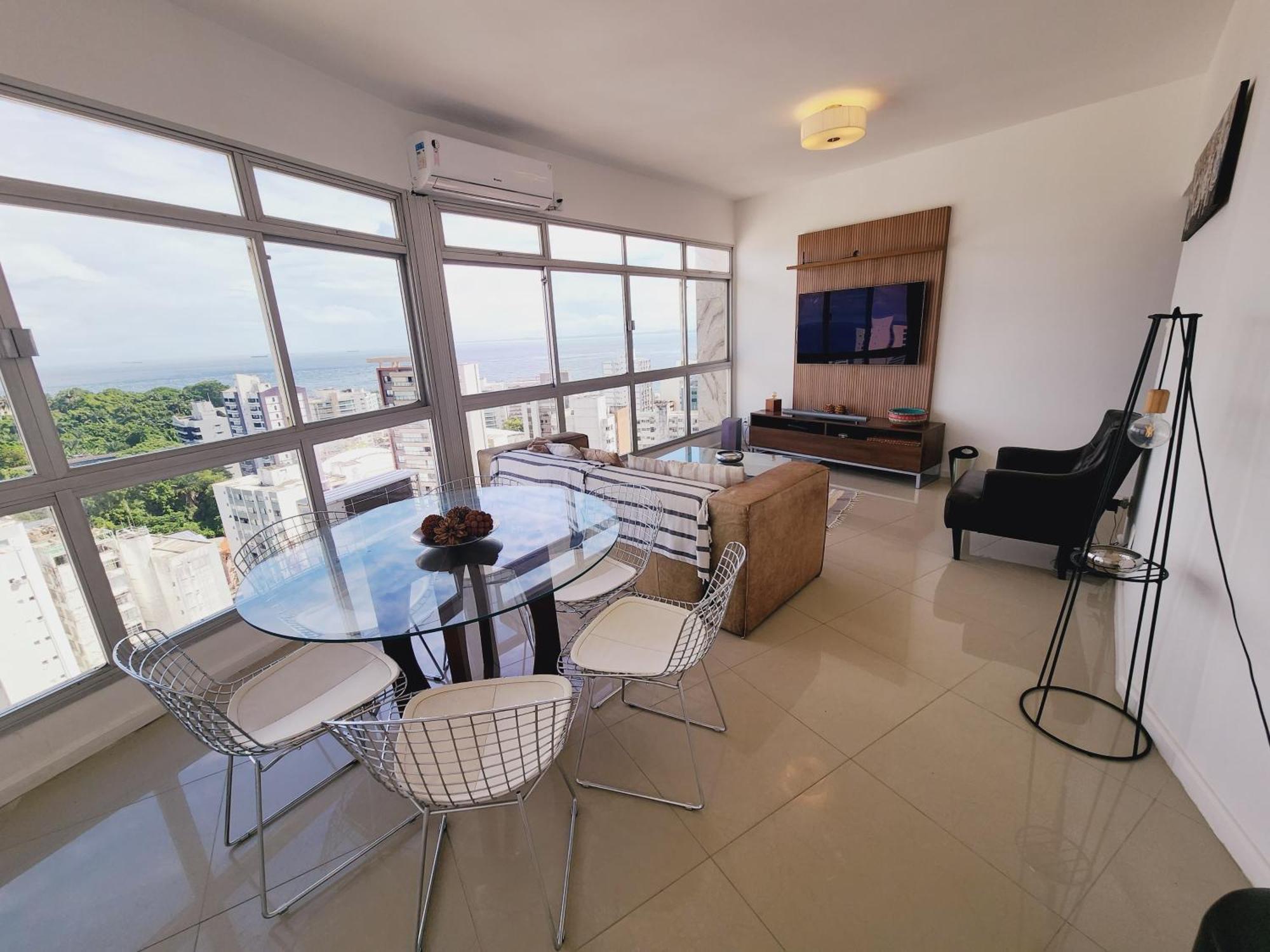 Luxury Surround Sea View Apartment Salvador Bagian luar foto